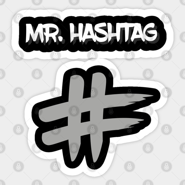 Mr. HASHTAG Sticker by M2M